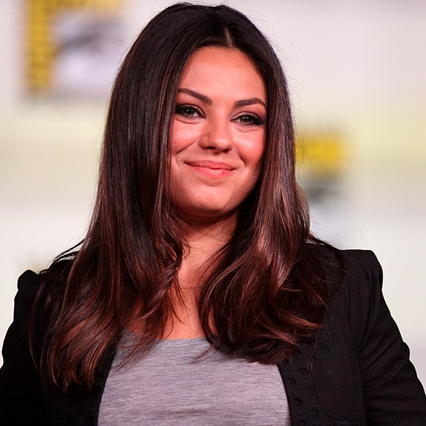 Mila Kunis, Courtesy of Gage Skidmore and Wikimedia Commons