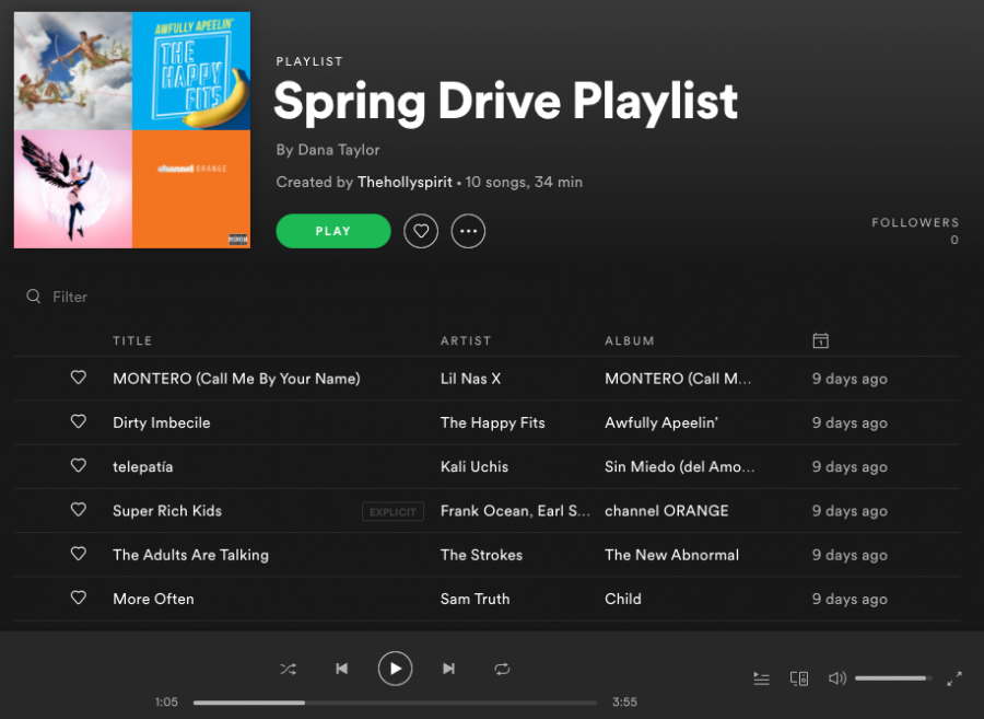 Spring+Drive+Playlist