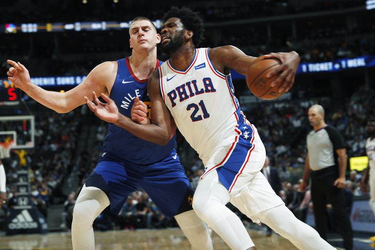 Joel Embiid being mediocre