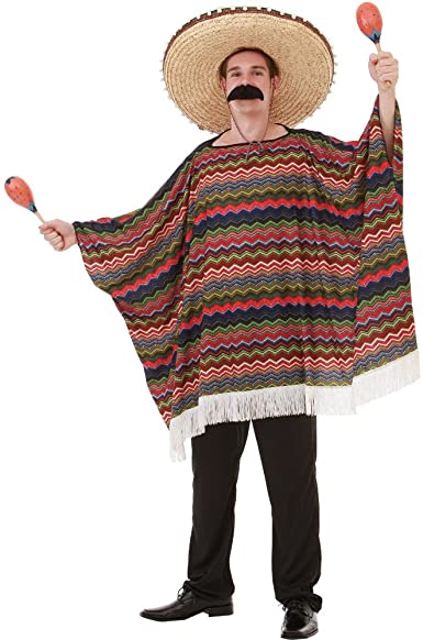 Costumes like this, which is marketed as a Mexican man, can be considered offensive and inappropriate