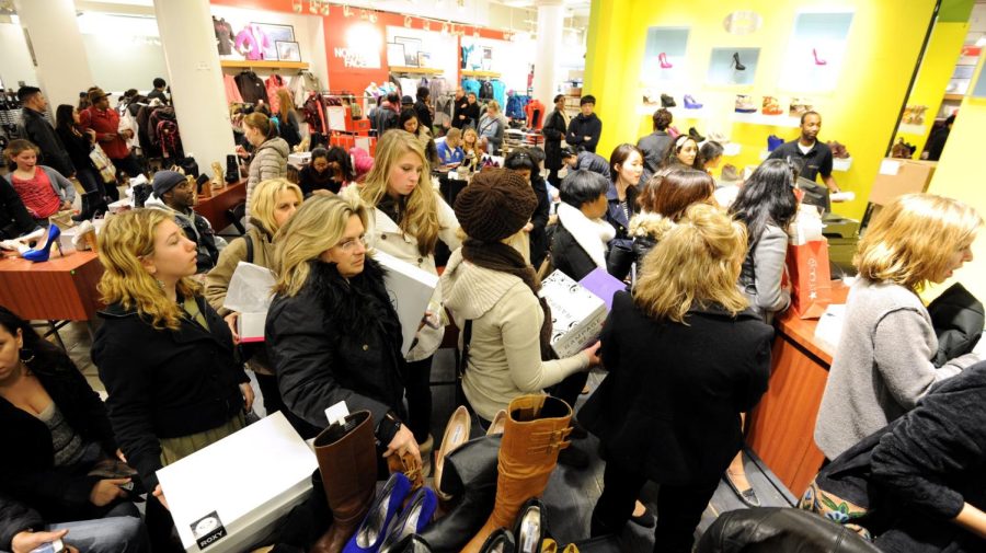 The mad dash of Black Friday
