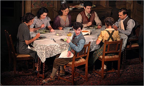 A scene from the 2009 Broadway production of Brighton Beach Memoirs In New York City