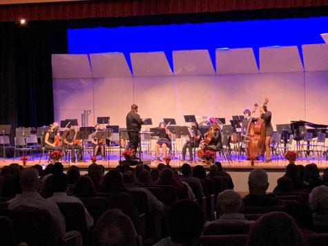 A look behind the curtain at the RV Winter Instrumental Concert