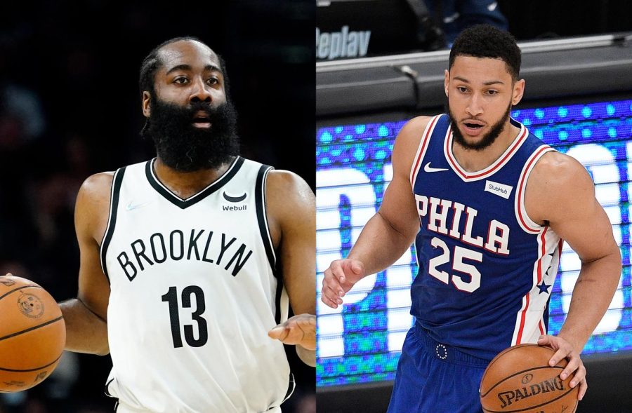 James+Harden+and+Ben+Simmons