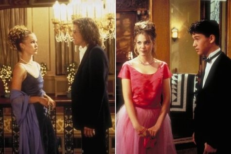 Prom styles from 2000s movies like 10 Things I Hate About You reflect the fun rhinestone-driven age of fashion