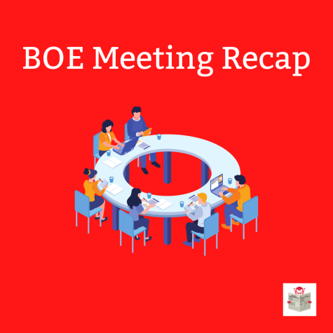 Board of Education monthly meeting recap