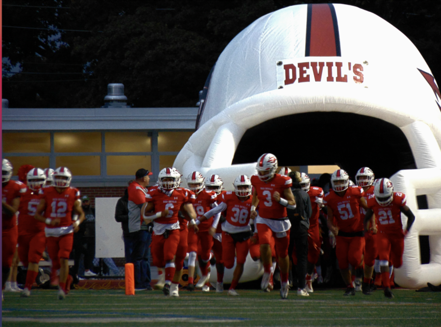 The Red Devils take the field last Friday night against Hammonton