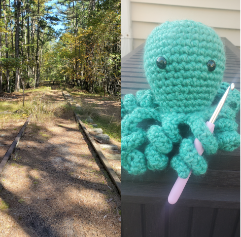 Activities such as hiking and crochet can have wonderfully unexpected results