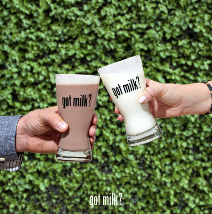 A more recent Got milk? campaign image from June 2022