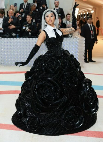 Cardi B at the Met Gala earlier this month