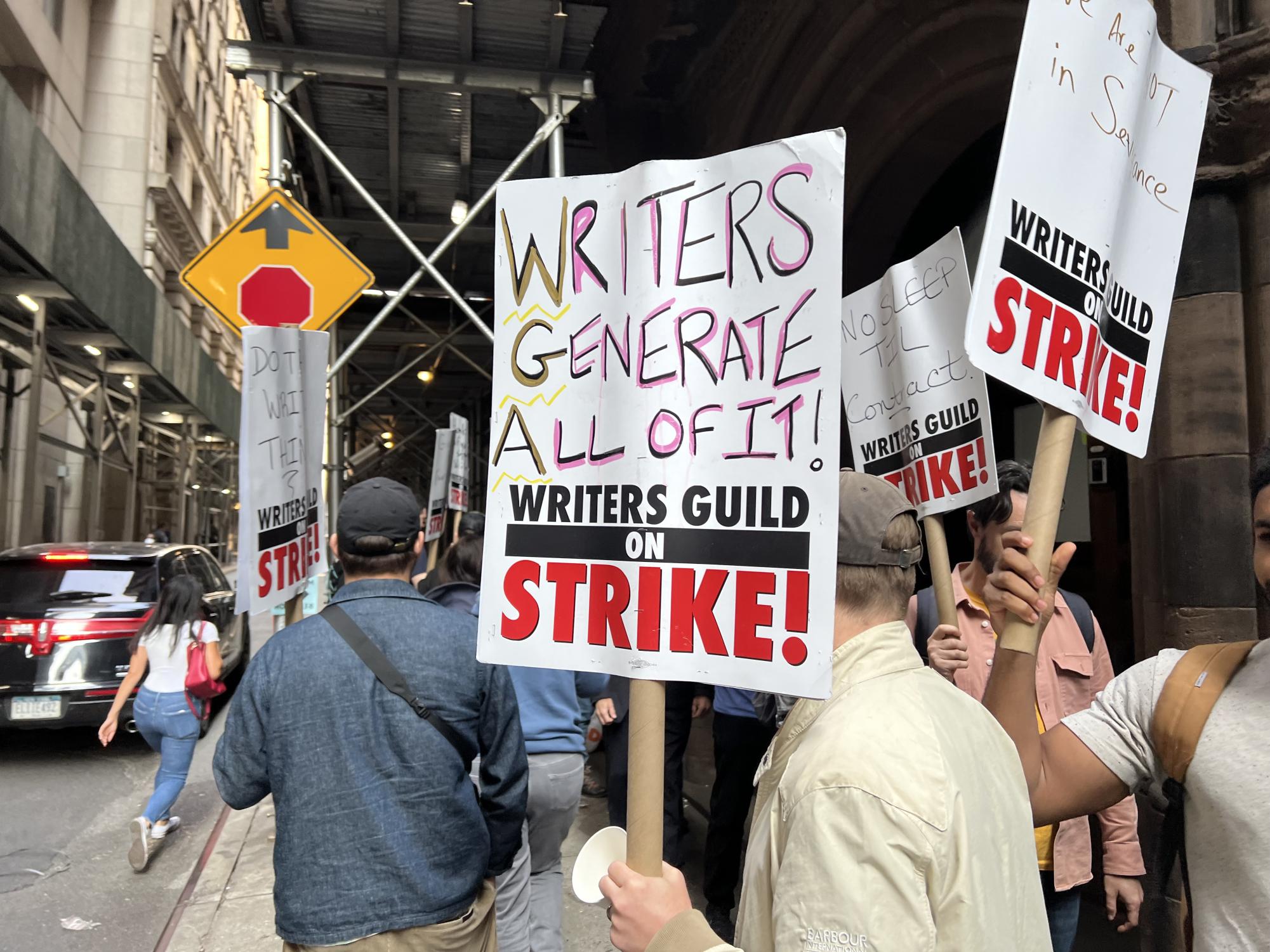 The writers strike disrupted streaming services and the industry as a whole for months